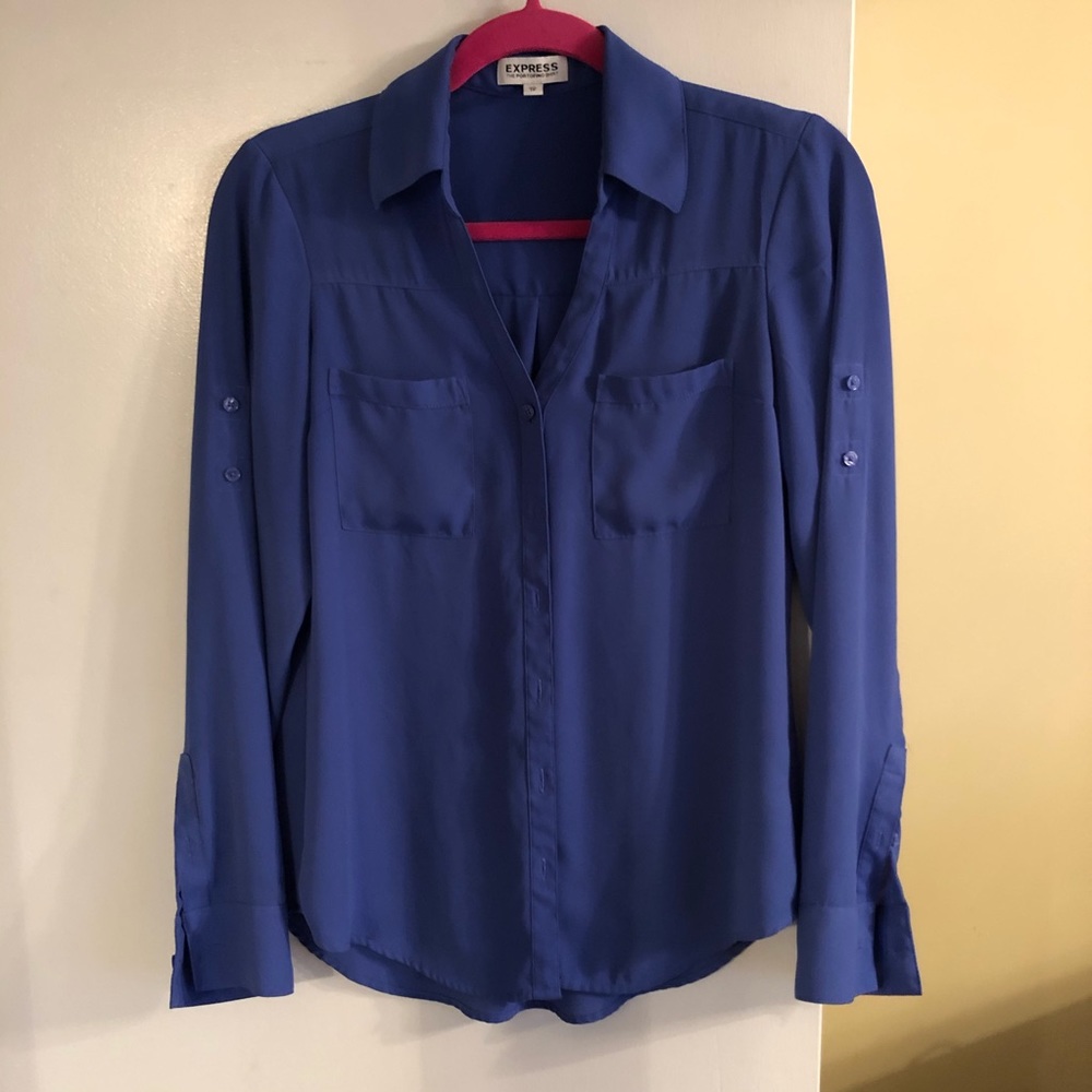 Periwinkle Express Button Down